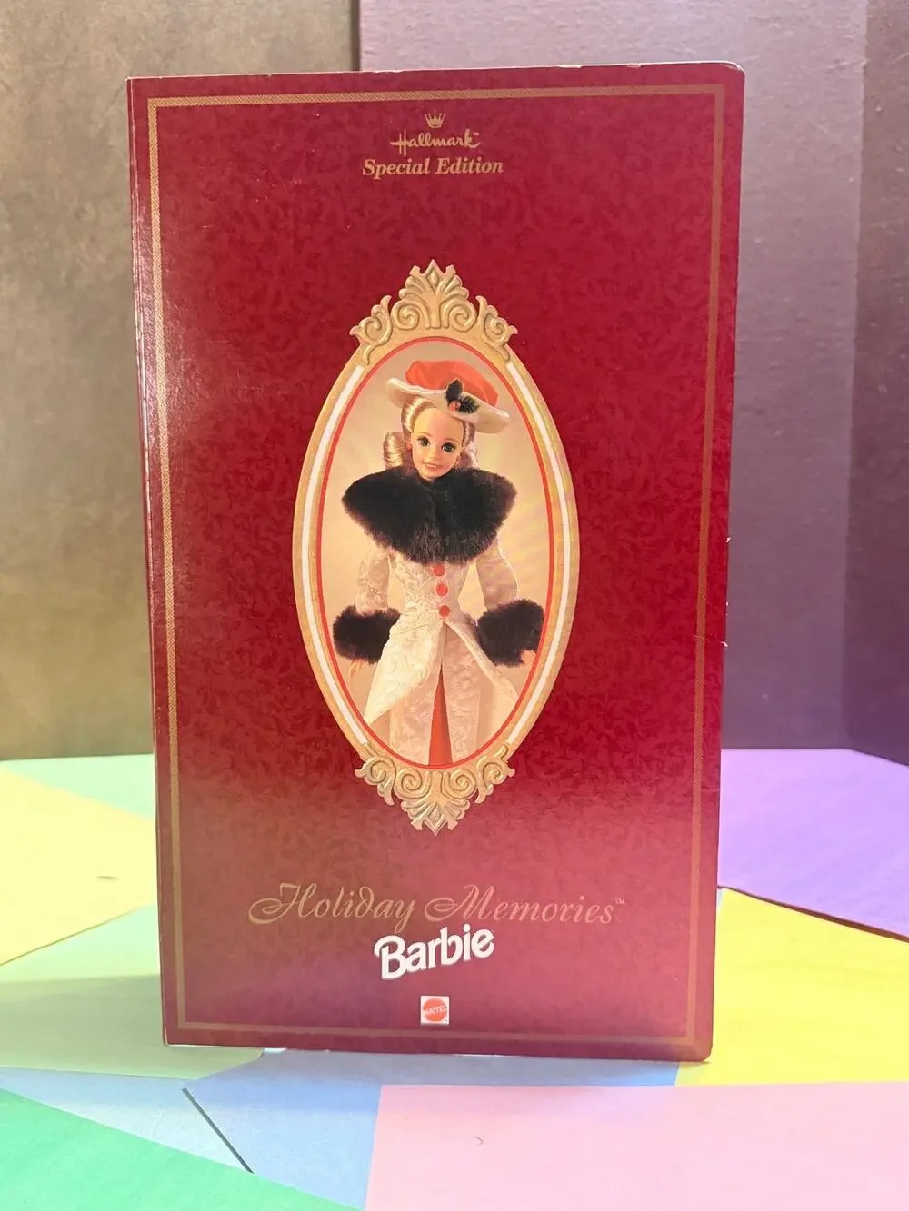 1995 Hallmark Special Edition Holiday Memories Barbie Doll Mattel #14106 NIB